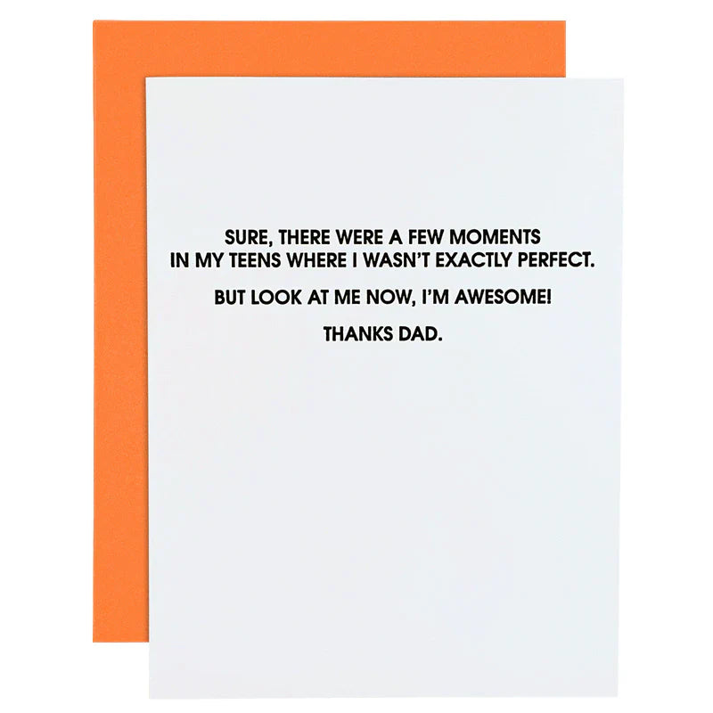 I'm Awesome- Dad Card