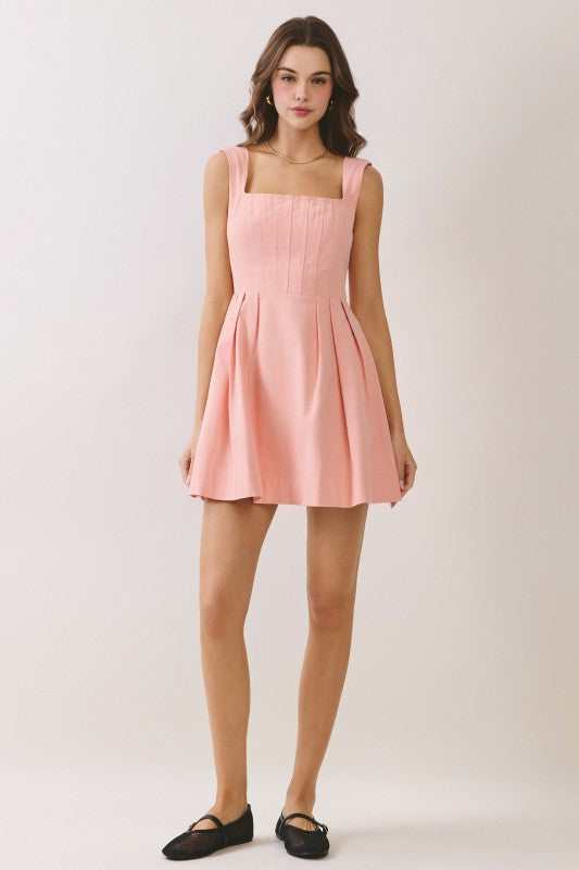 Peachy Keen Mini Dress