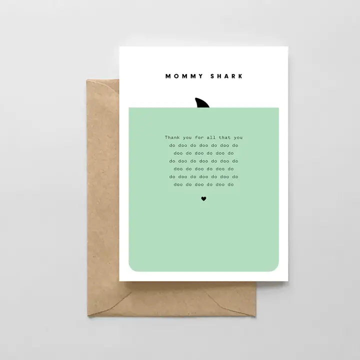 Mommy Shark Card