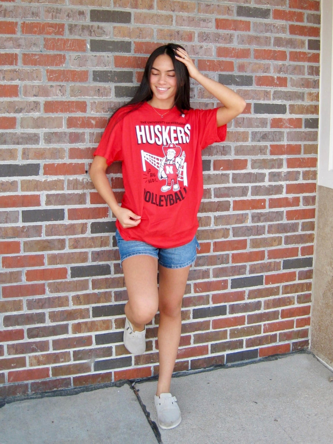 Herbie Huskers Volleyball Tee