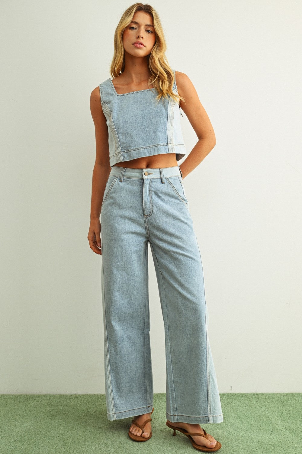 Mixed Signals Denim Jeans