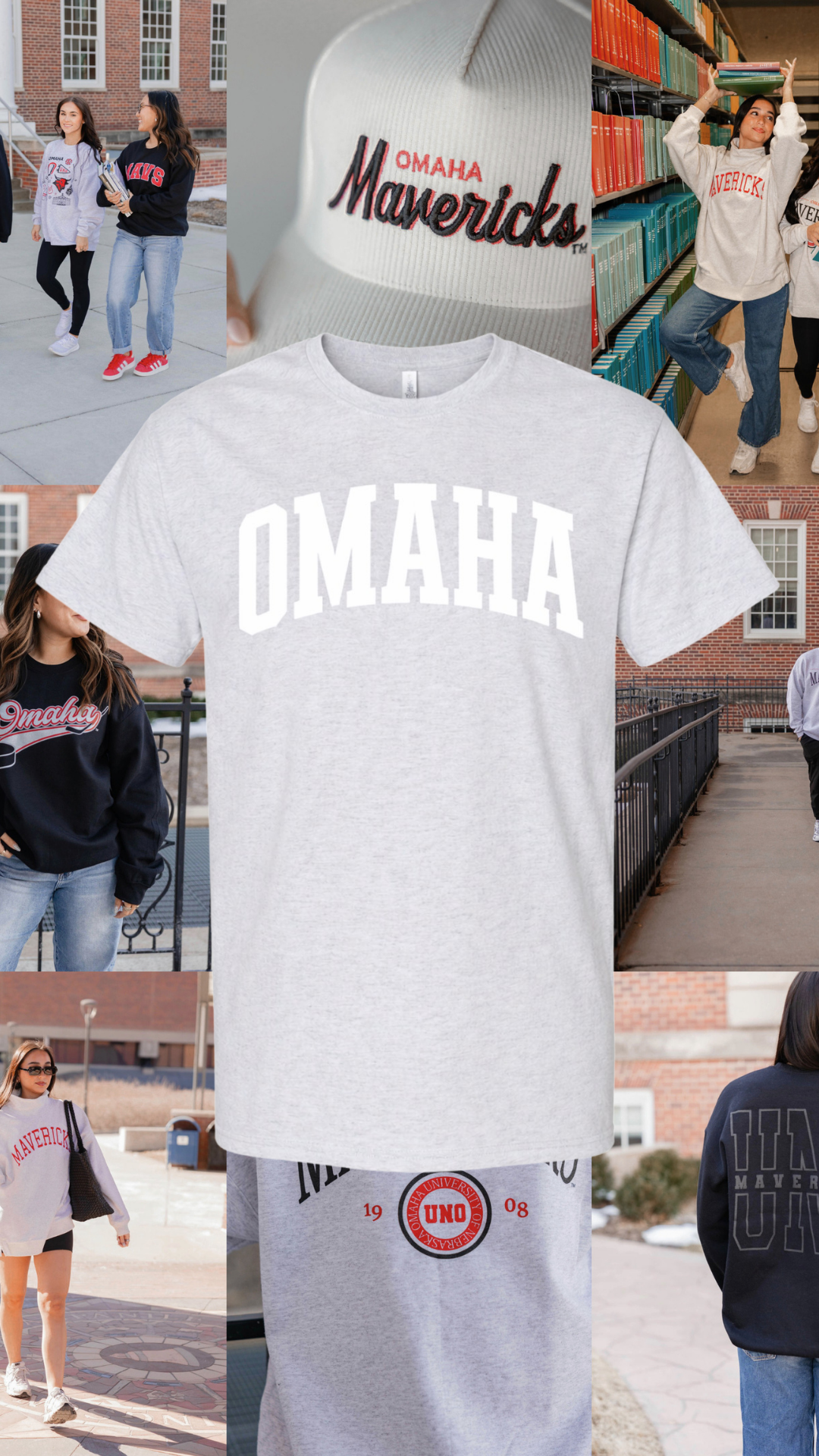 Grey Omaha Tee