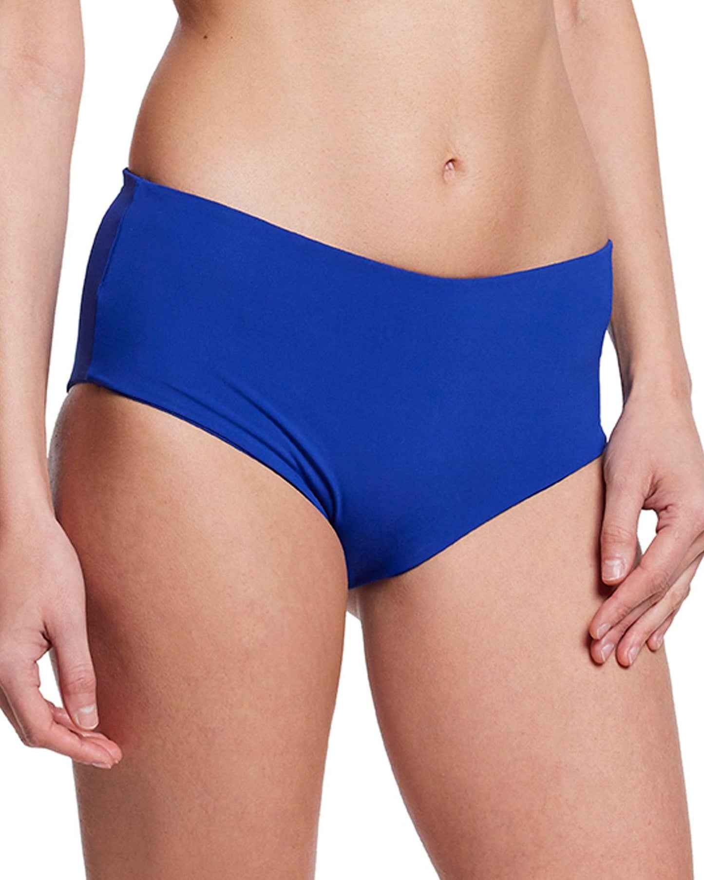 Boyshort Swimsuit Bottom Poolside Blue