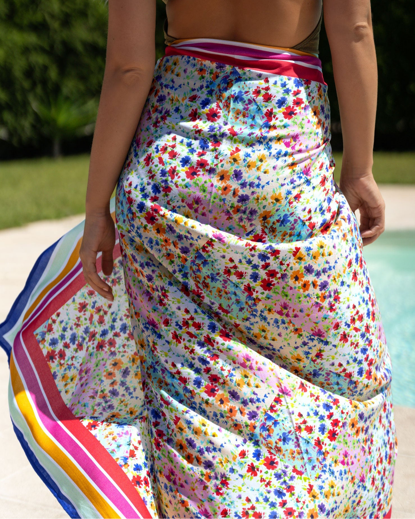 Chloe Tank One Piece In Wildflower Patch