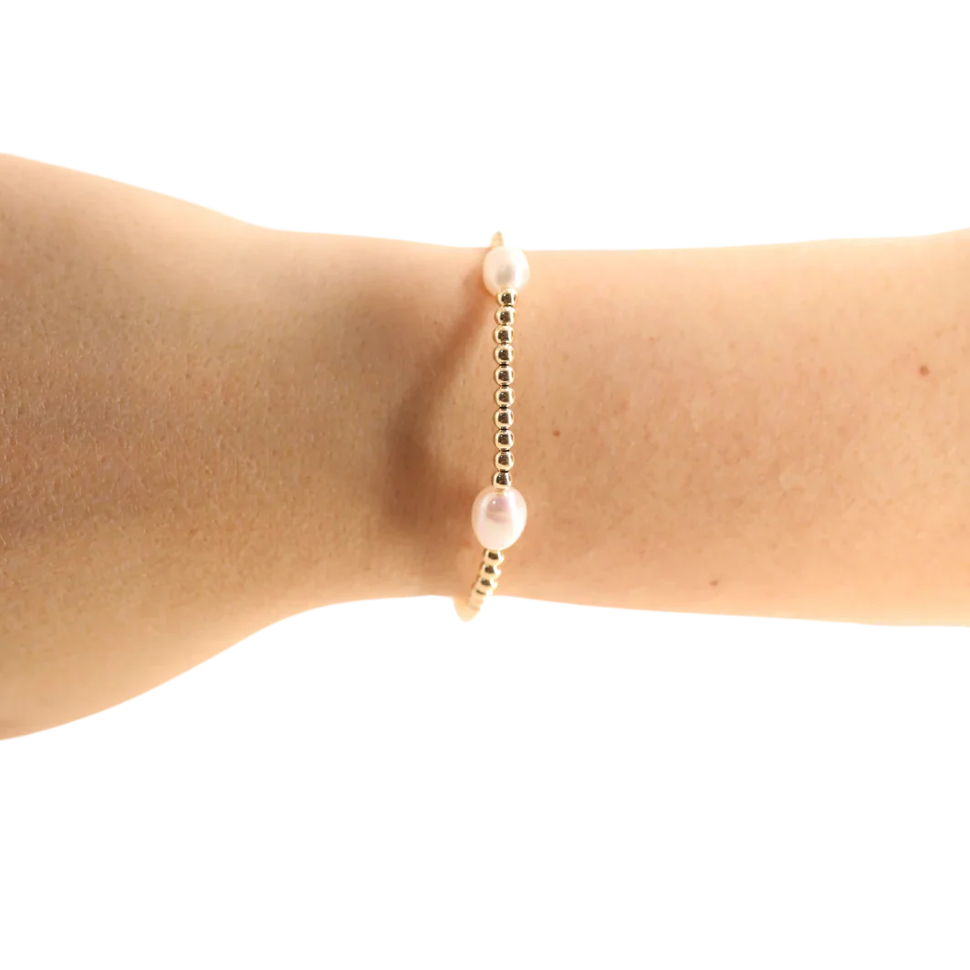 Poppi Pearl Gold Bracelet