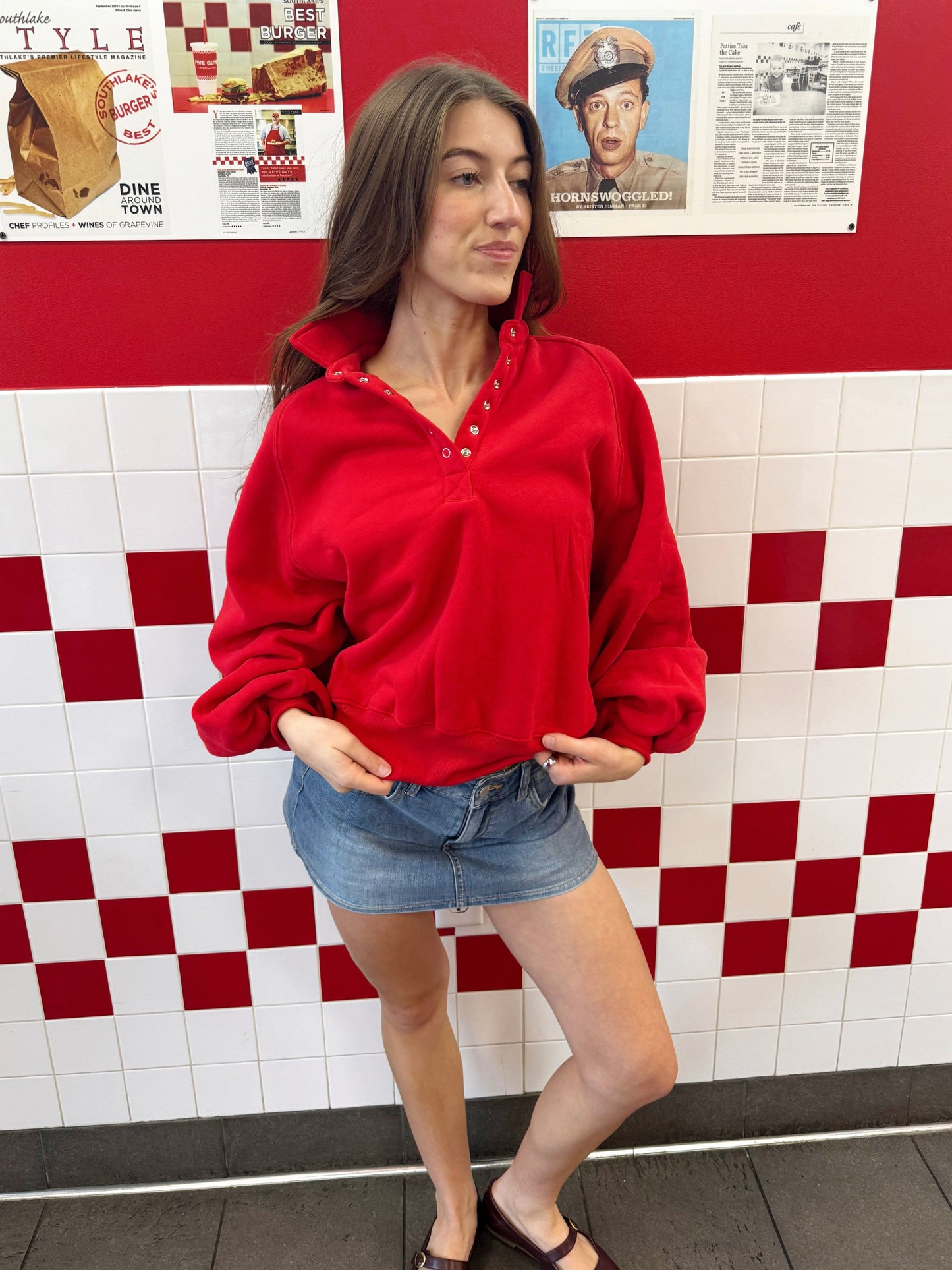 Pep Talk Pullover