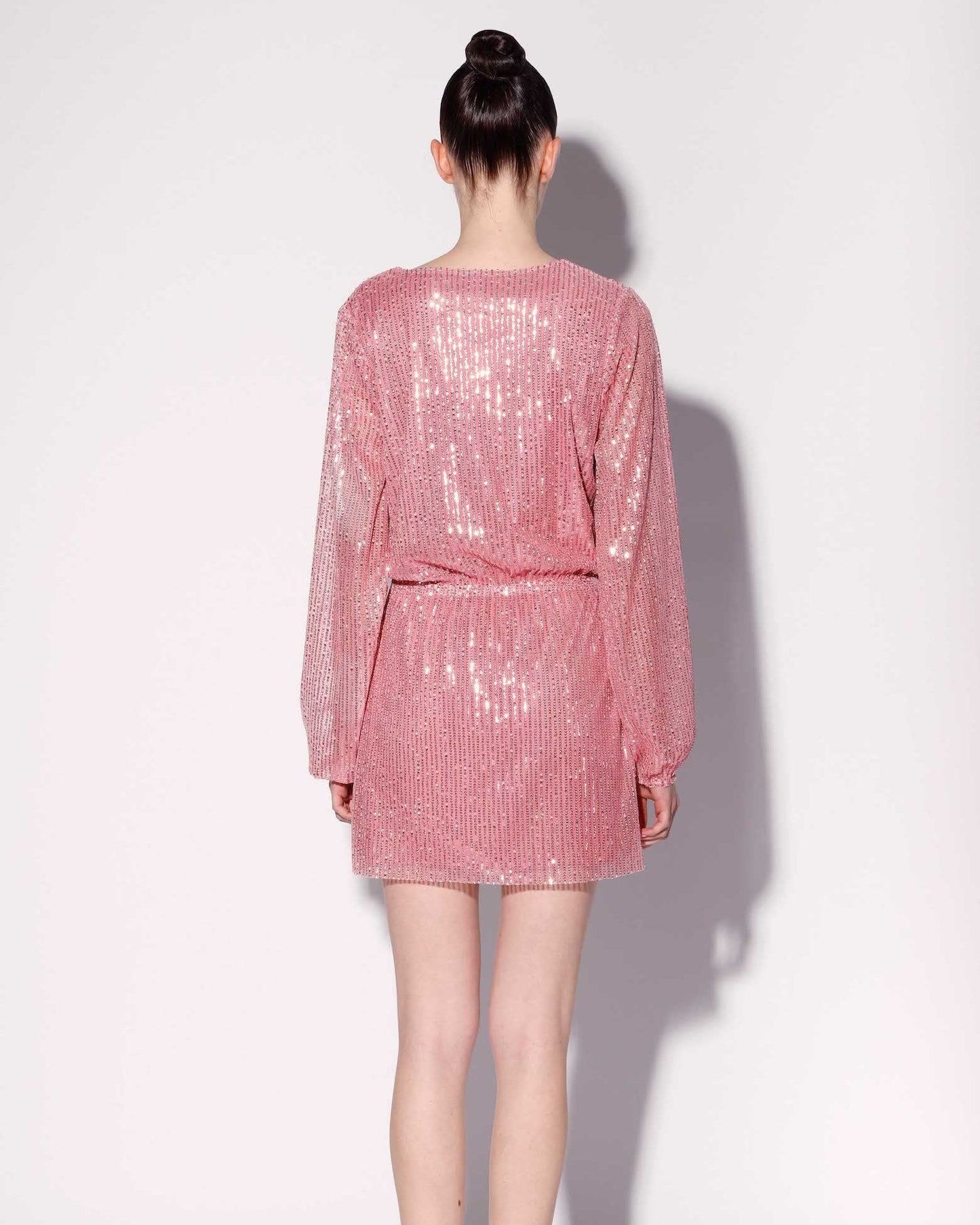 Callypso Dress, City Sequin Rose
