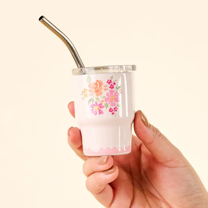 Garden Blooms Tiny Tumbler (Pink)