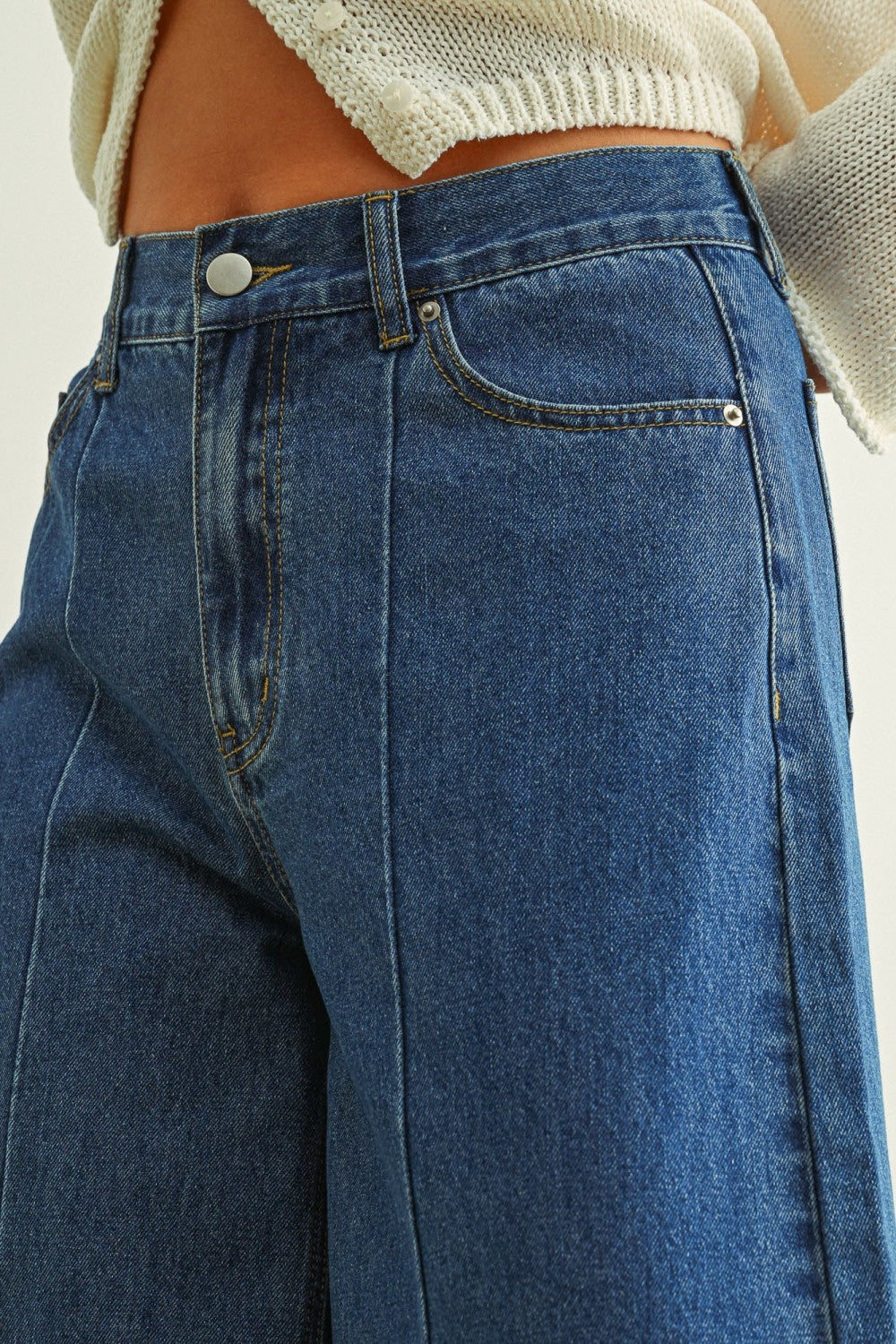 Indigo Breeze Denim Pants