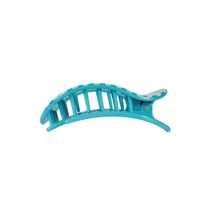 Medium Flat Round Hair Clip (Cabana Cutie)