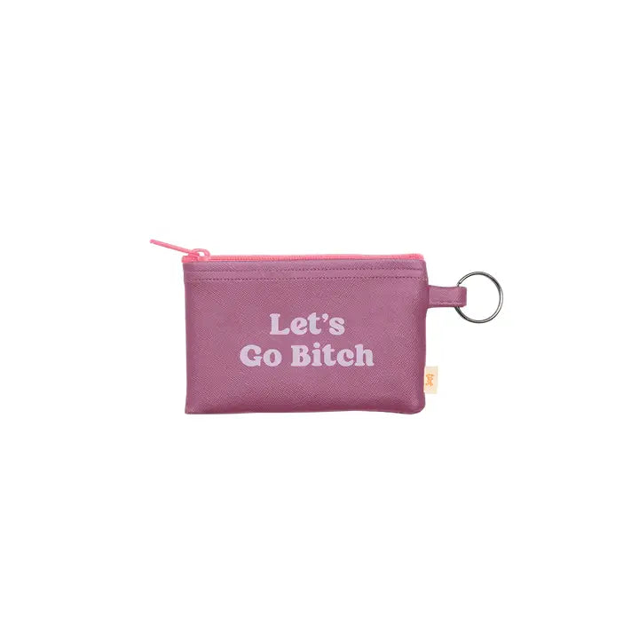 Let's Go Bitch Penny Key Ring
