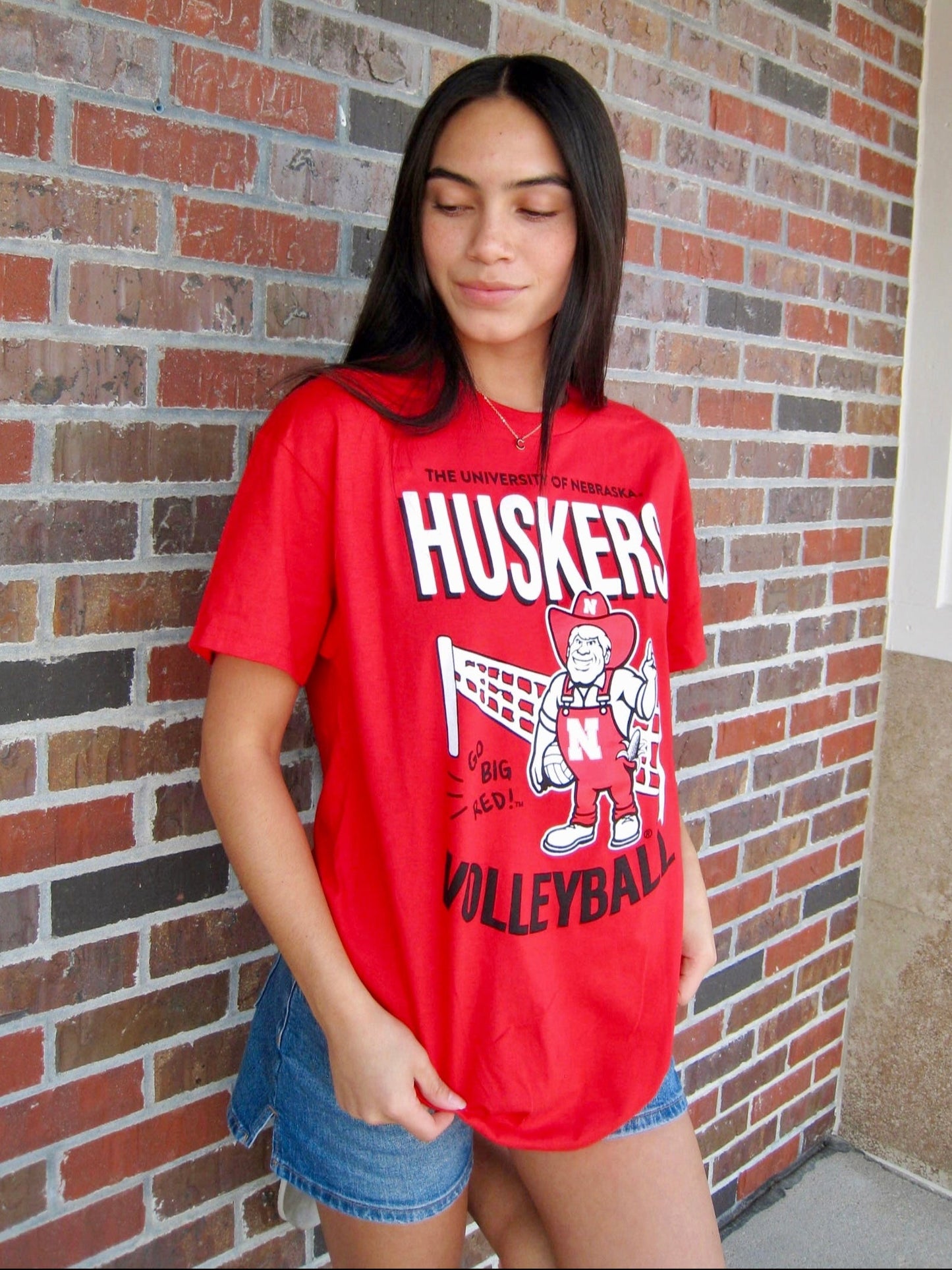 Herbie Huskers Volleyball Tee