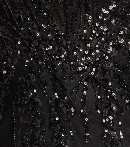 Ashley Applique Lace-Up Tulle Ball Gown