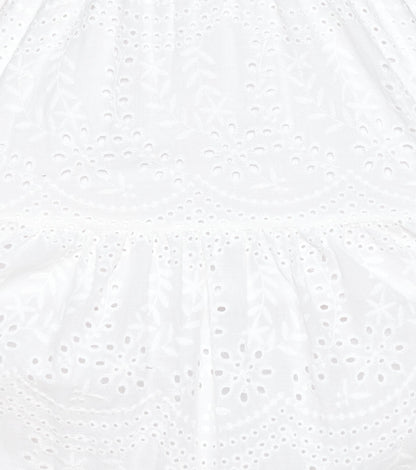 Barefoot In Bloom Eyelet Midi Dress