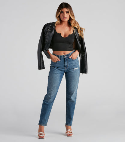 Basic Babes Only Crop Top
