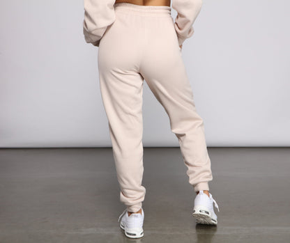 Back To Basics High Waist Joggers