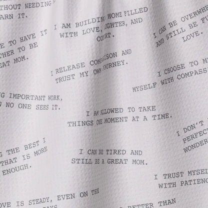 Reminders For Mom Tea Towel