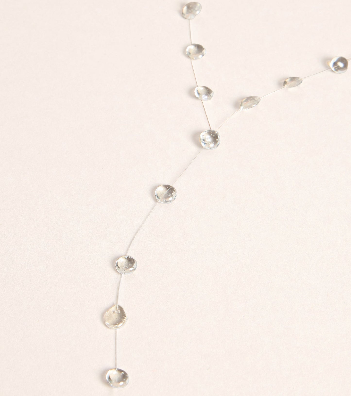 Barely There Shine Lariat Necklace