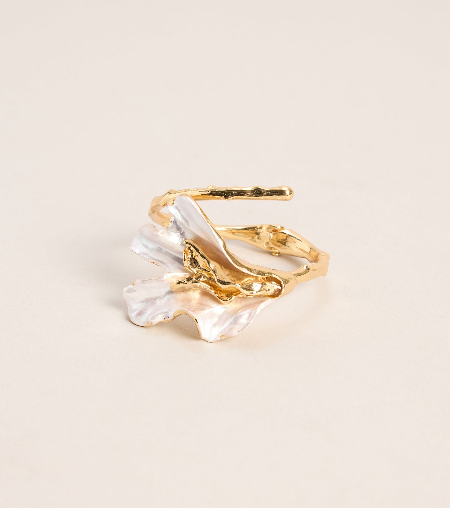Artsy Edge Flower Statement Cuff