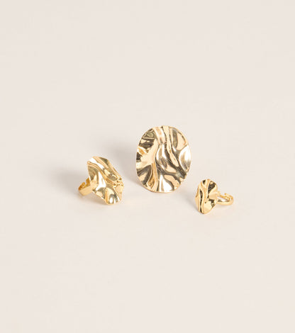 Art After Dark Ring Set