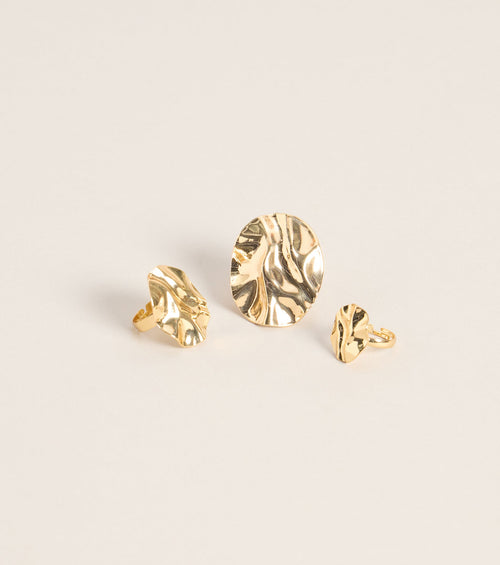 Art After Dark Ring Set
