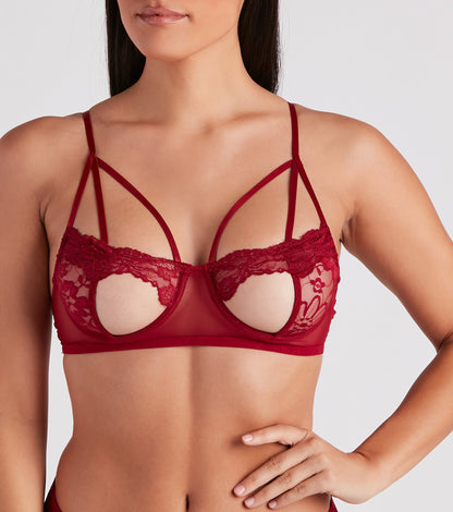 Baby Be Mine Lace Bra And Panty