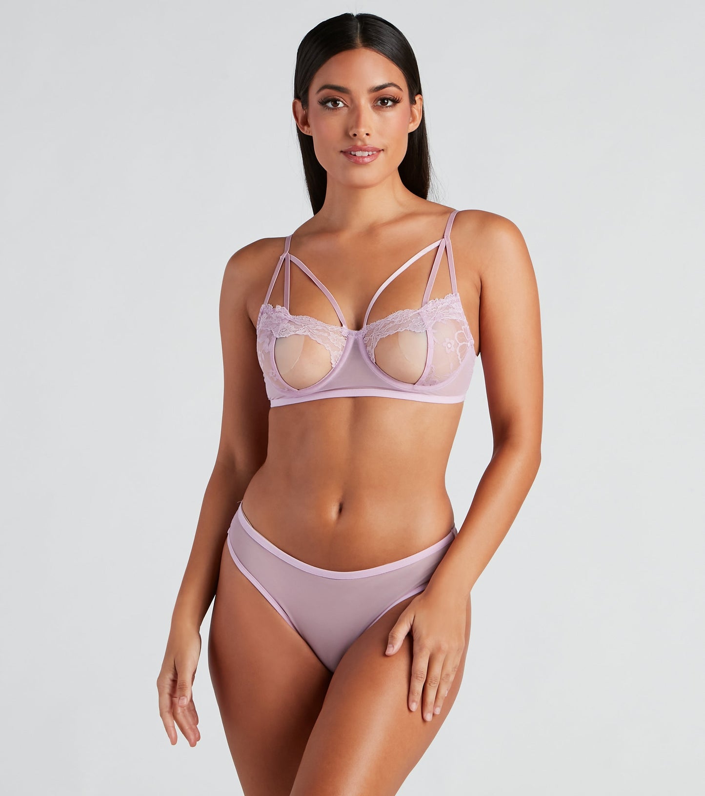 Baby Be Mine Lace Bra And Panty