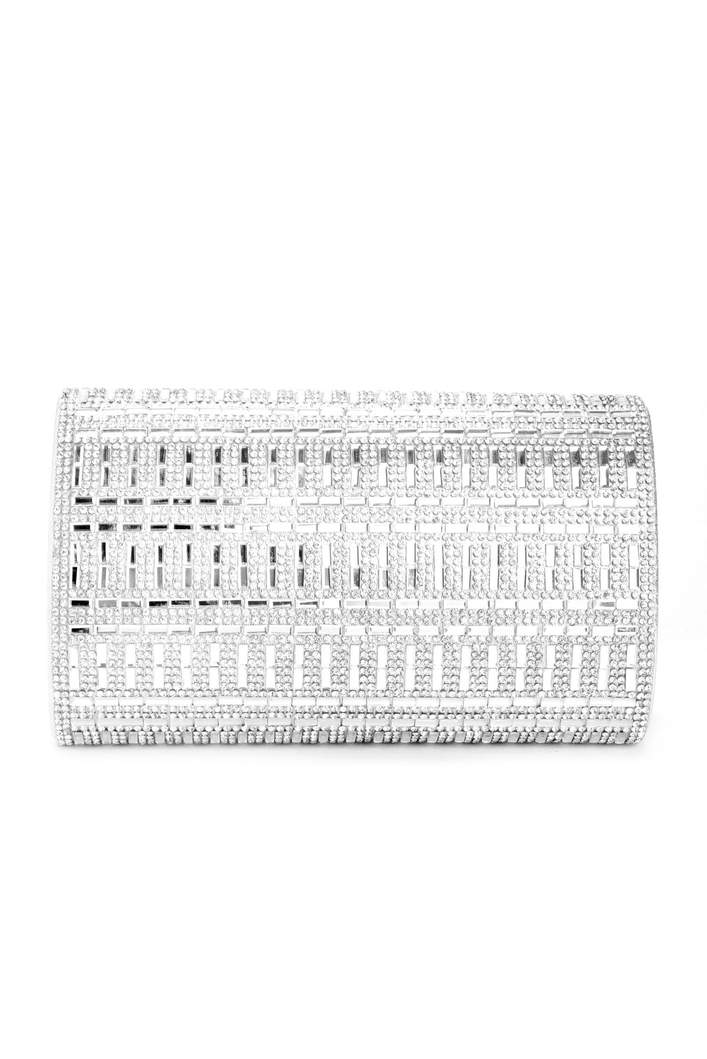 Baguette Rhinestone Clutch