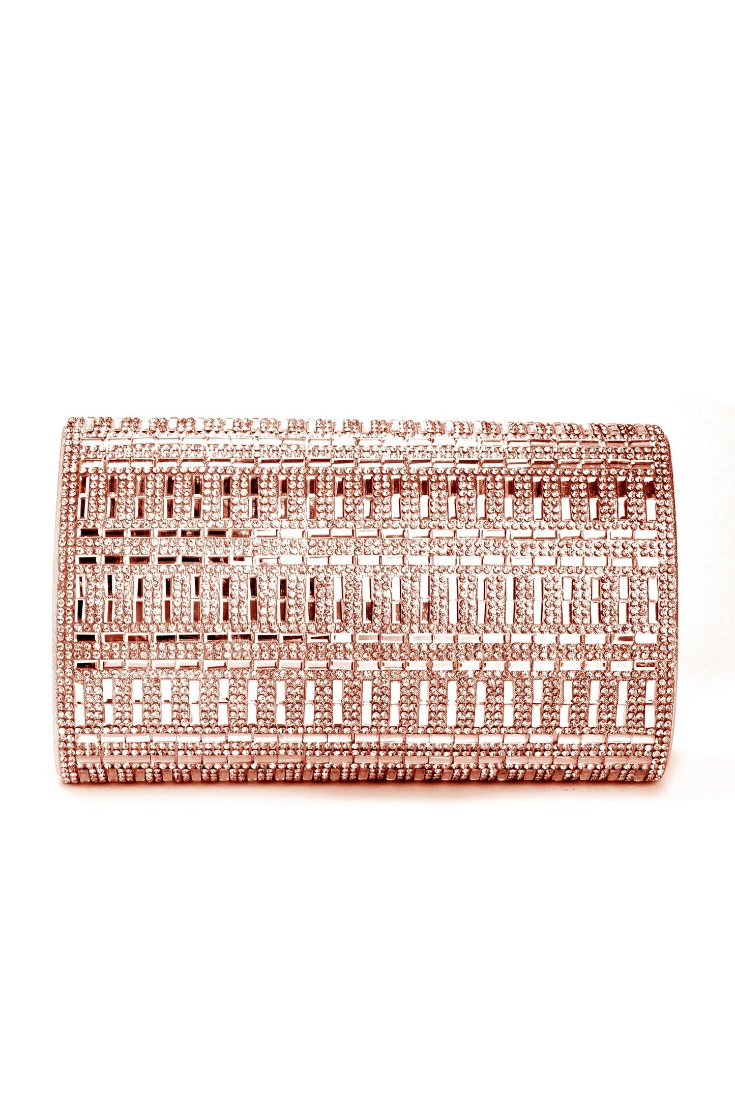Baguette Rhinestone Clutch