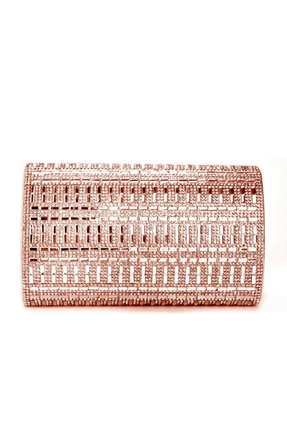 Baguette Rhinestone Clutch