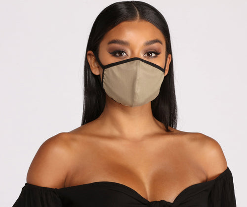 Basic Face Mask With Earloops