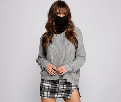 Basic Neck Warmer Face Covering