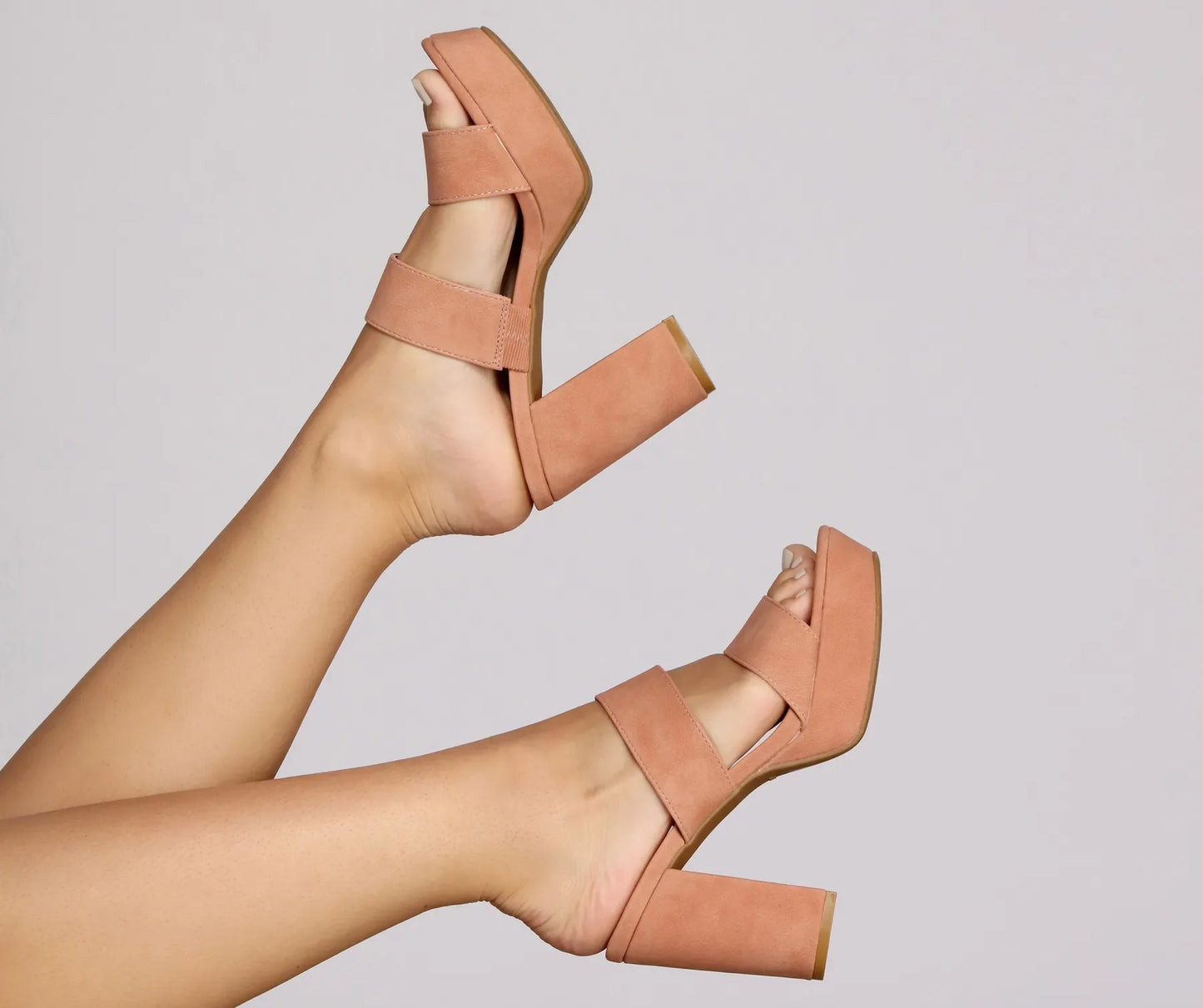 Banded Platform Mules