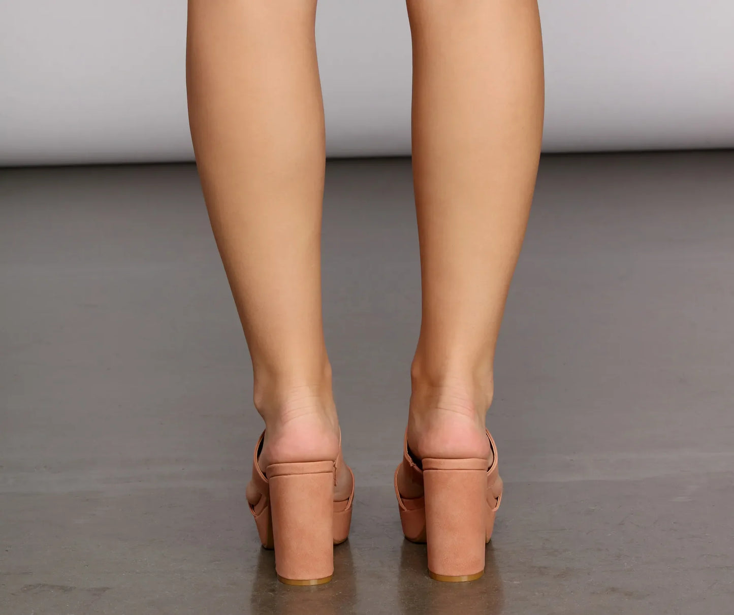 Banded Platform Mules