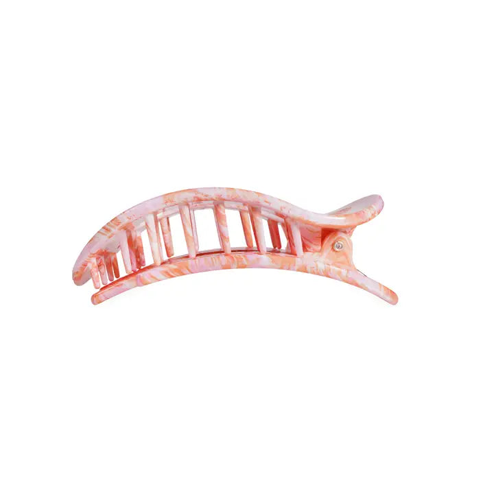 Medium Flat Round Hair Clip (Just Keep Swimming)