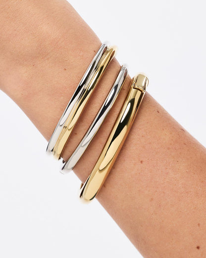 Cuff Bracelet - Arlo Double Two Tone