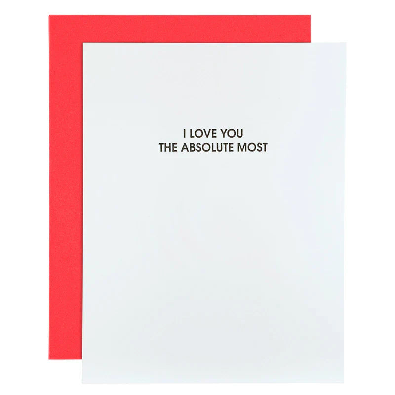 Love You The Most Card