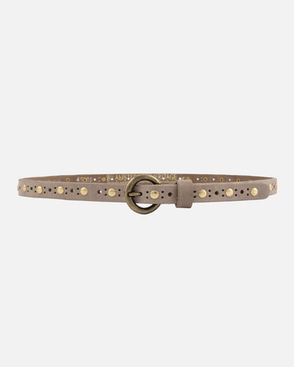 Chloe | Vintage Studded Skinny Belt