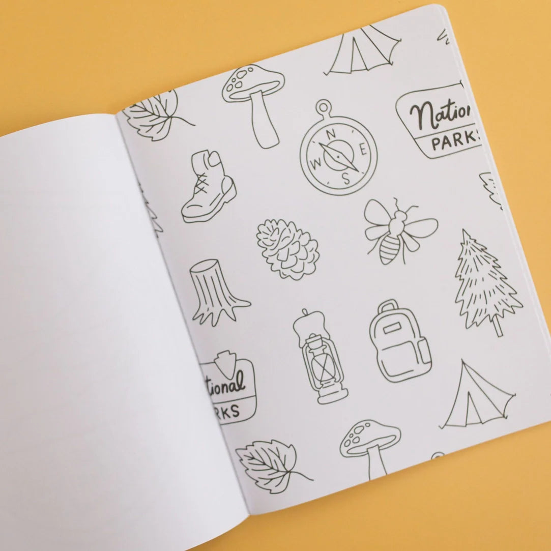 National Parks Coloring Book