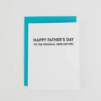 Original Uber Driver Dad Card