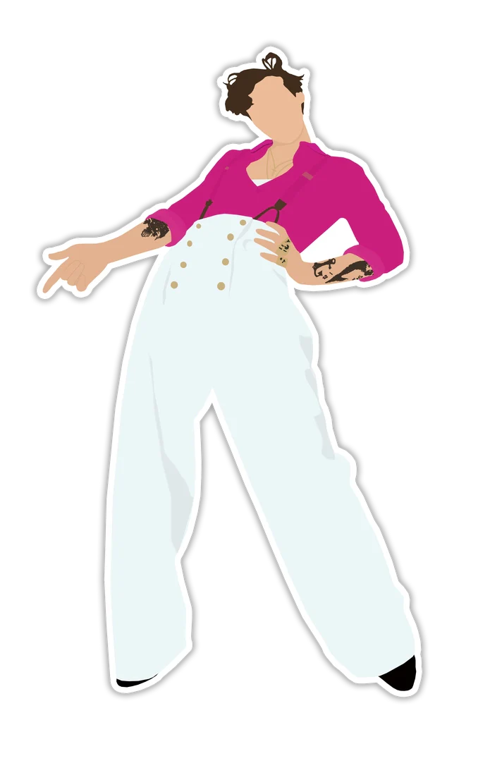 HS Fine Line Sticker