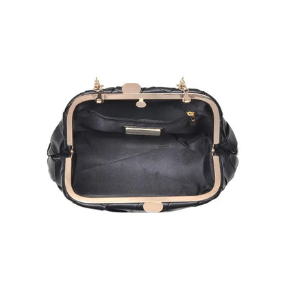 Pauline Woven Crossbody (Black)