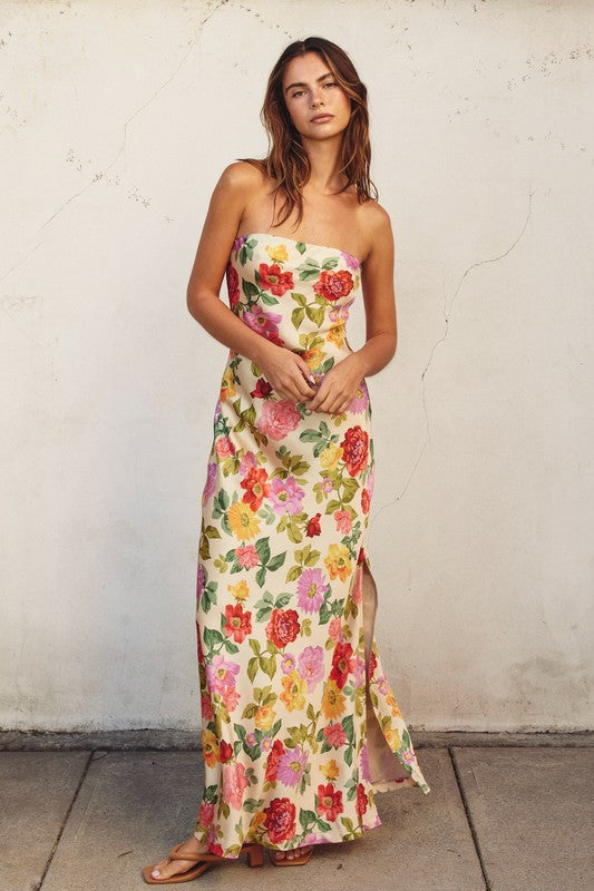 Romantic Garden Maxi Dress