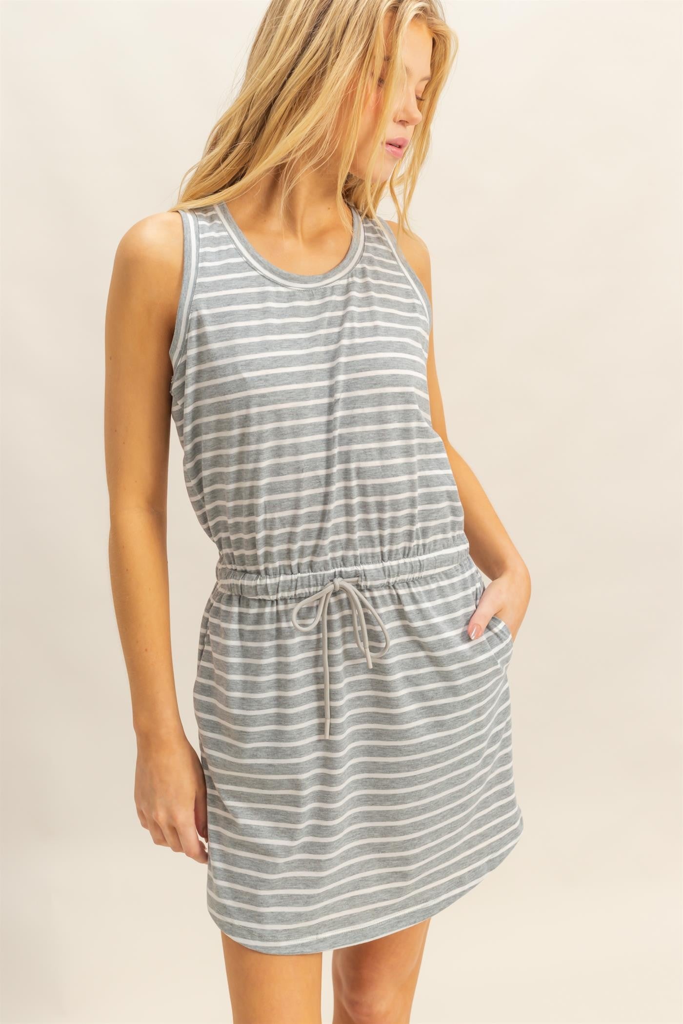 Ryan Striped Mini Dress