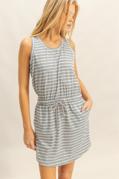 Ryan Striped Mini Dress