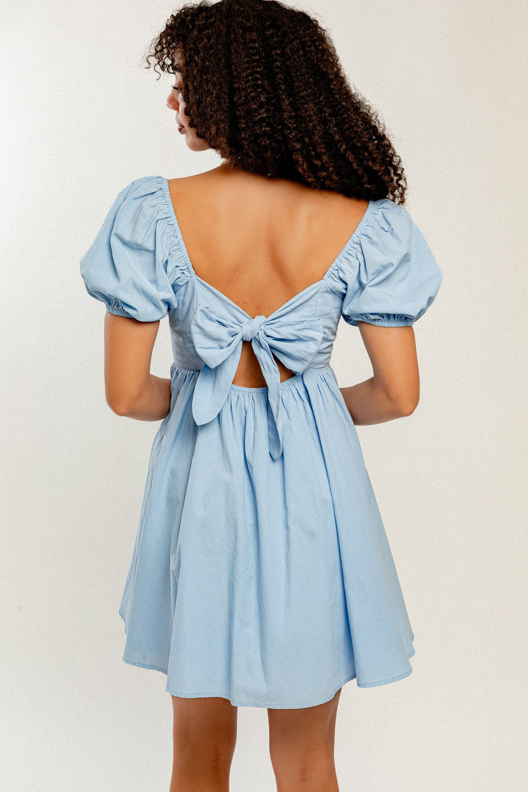 Misty Mornings Mini Dress