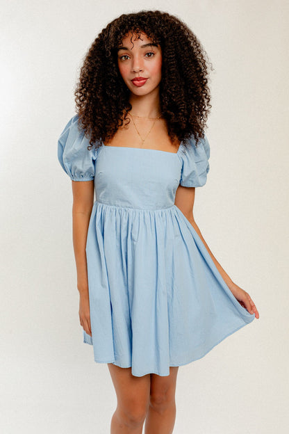 Misty Mornings Mini Dress