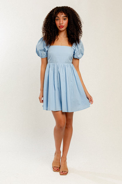 Misty Mornings Mini Dress