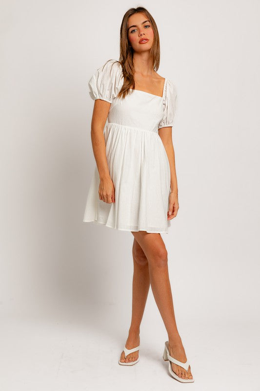 Misty Mornings Mini Dress