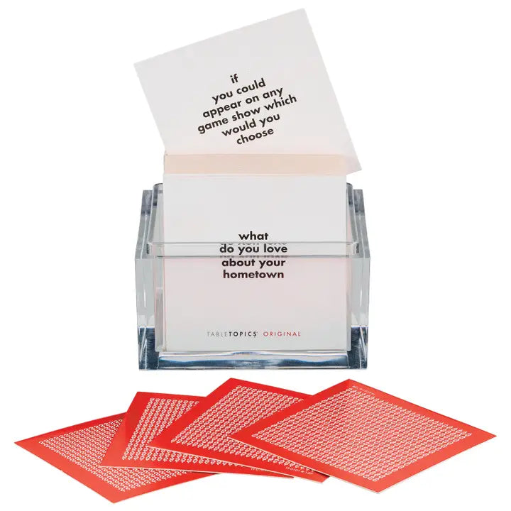 Original Tabletopics Conversation Starters